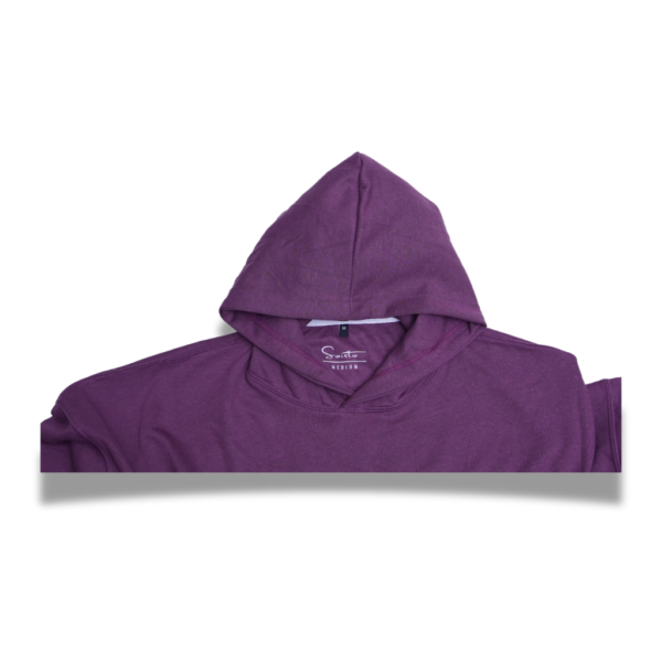 Grape Kiss Purple Oversized Hoodie